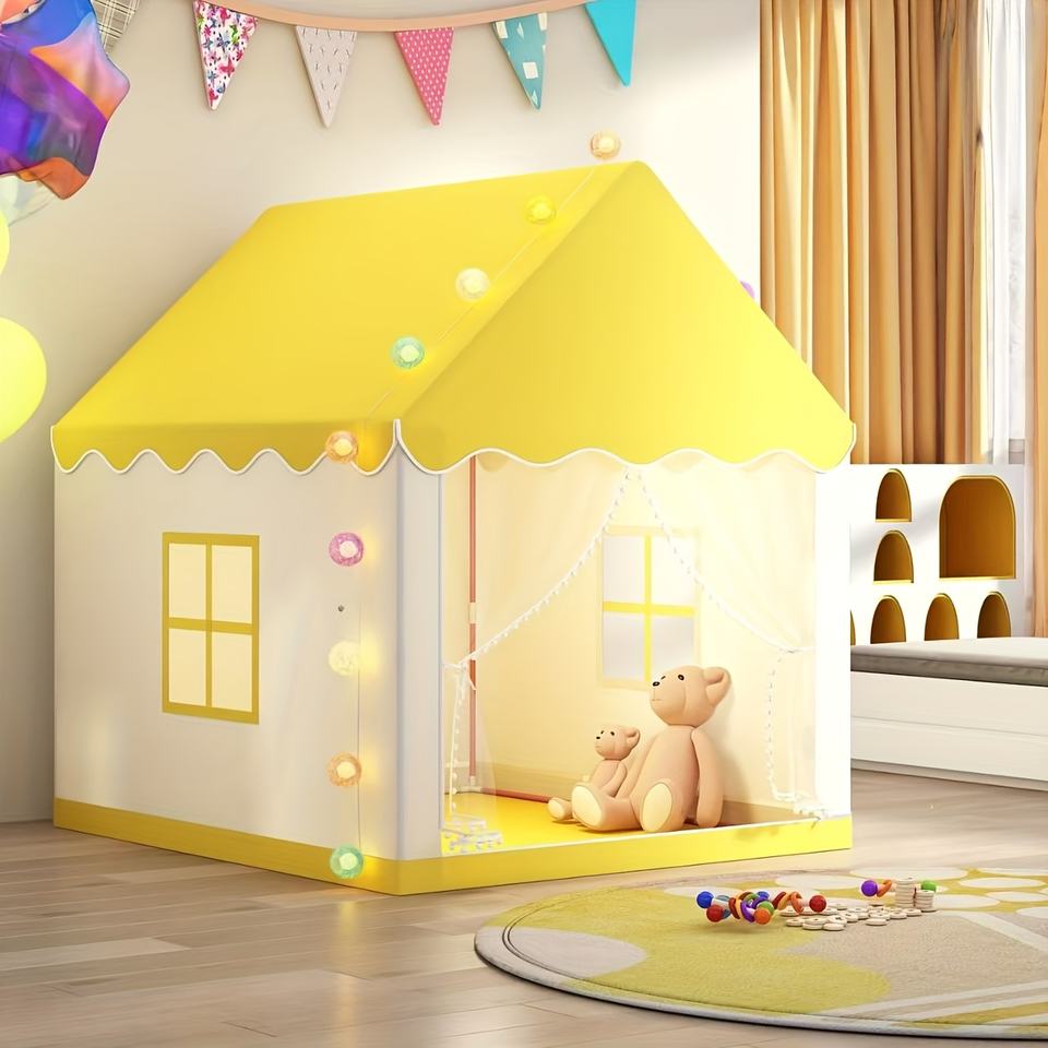 Wholesale Unisex Dream Castle Kids Play Tent Foldable Indoor Playhouse