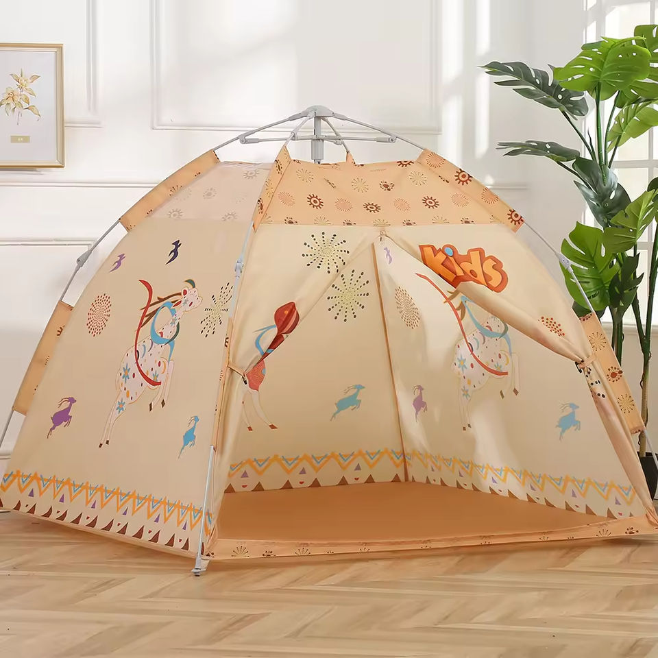 Wholesale Automatic Pop up Kids Camping Tent Quick Opening Indoor Outdoor Play House