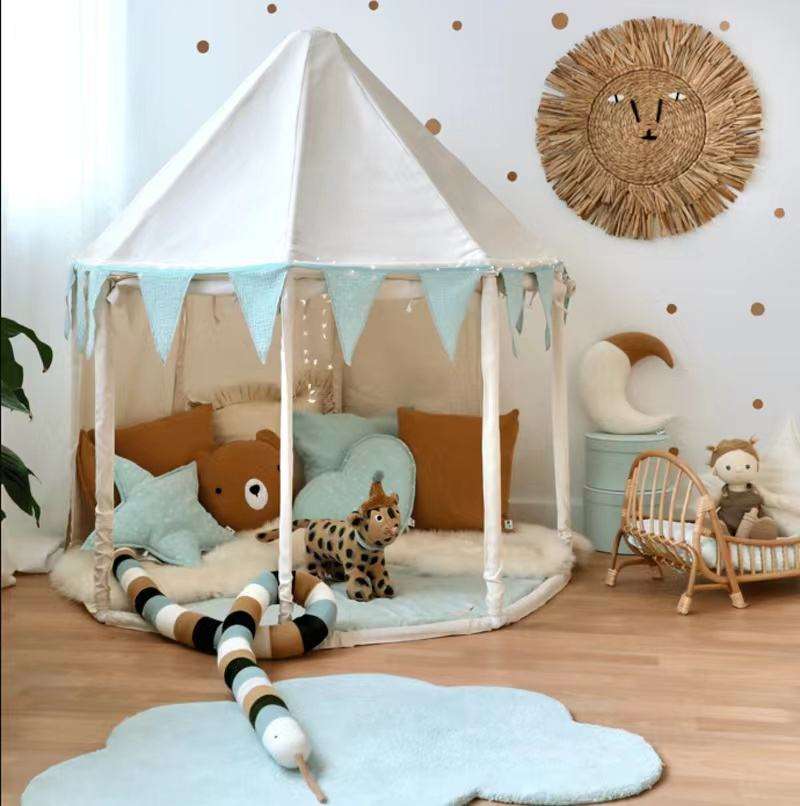 Hot Sale Top Quality Wigwam Kids Custom Indoor Camping Kids Toys Baby House Tent