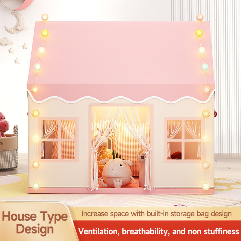 New Hot Selling Customized Factory Price Safety Big Capacity House Tent Kids Play Castle