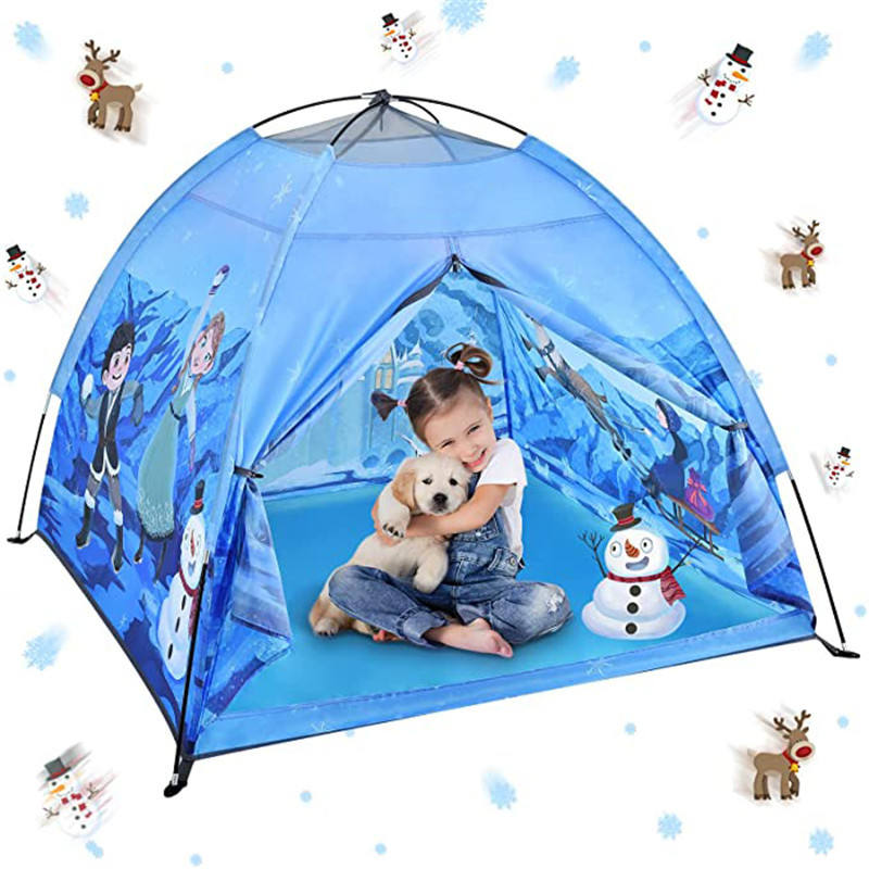 Baby Princess Kids Play Tent Foldable Children Game Toy House for Indoor Bedroom Play