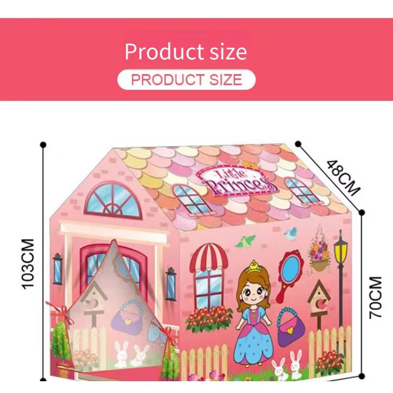 Wholesale Indoor Outdoor Kids Play Tent Foldable Children Playhouse