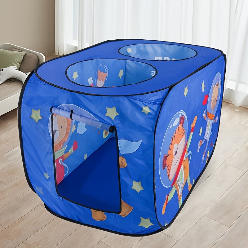 Foldable Pop up Kids Play Tent Indoor Outdoor Portable Children Toy House for Backyard Games
