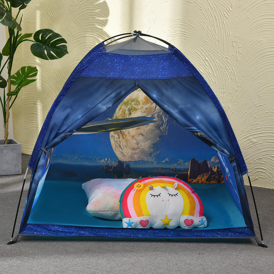 Popup Kids Play Tent for Imaginative Indoor Outdoor Play Foldable Children Toy House