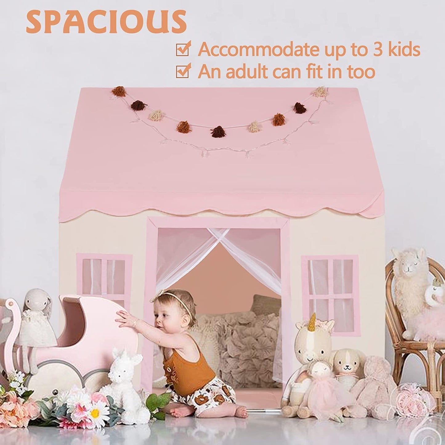 Little LuBan® Artisan Playhouse - Masterpiece Indoor Haven 小鲁班® 匠心游戏屋 - 室内杰作乐园
