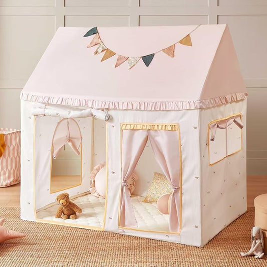 Little LuBan® Grand Artisan Playhouse - Deluxe Portable Sanctuary 小鲁班® 宏伟匠心屋 - 豪华便携秘密基地