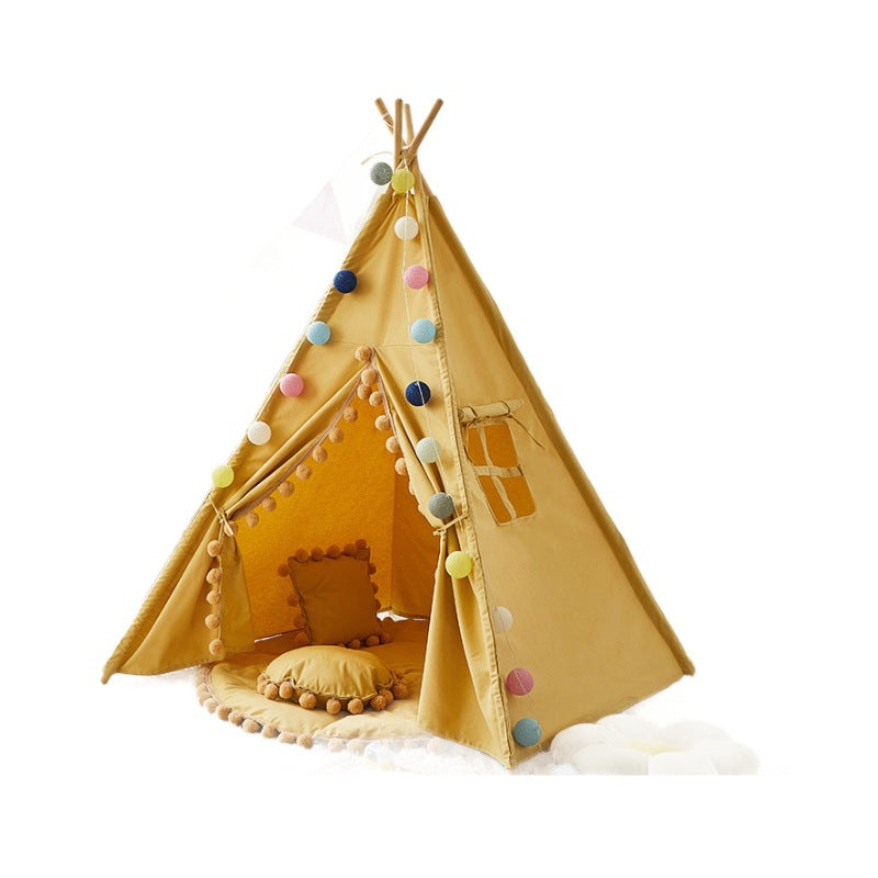 Little LuBan® Artisan Teepee - Deluxe Cotton Canvas Indian Tent 小鲁班® 匠心皮皮帐篷 - 豪华棉帆布印第安帐篷