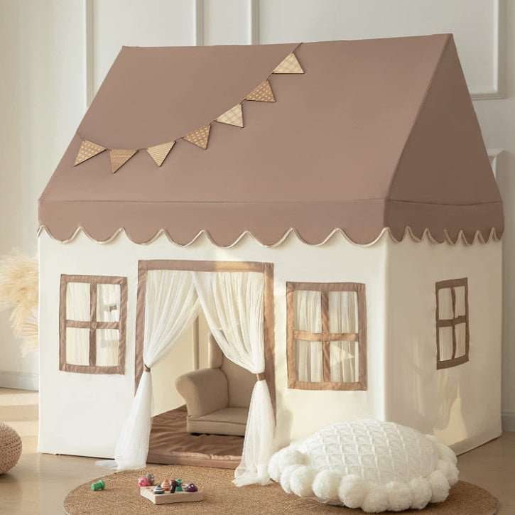Little LuBan® Castle Sanctuary - Premium Peach-Skin Artisan Den 小鲁班® 城堡避风港 - 高级桃皮绒匠心密室