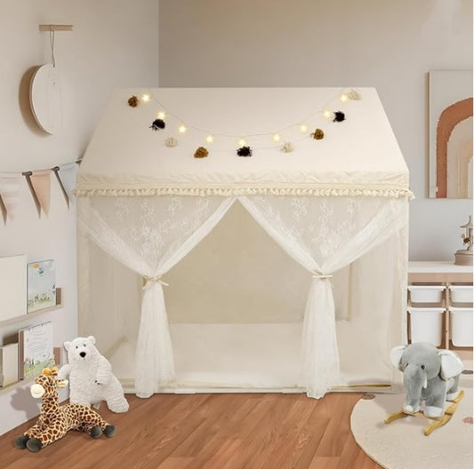 Little LuBan® Lace Sanctuary - Elegant Artisan Privacy Tent 小鲁班® 蕾丝避风港 - 优雅匠心私密帐篷