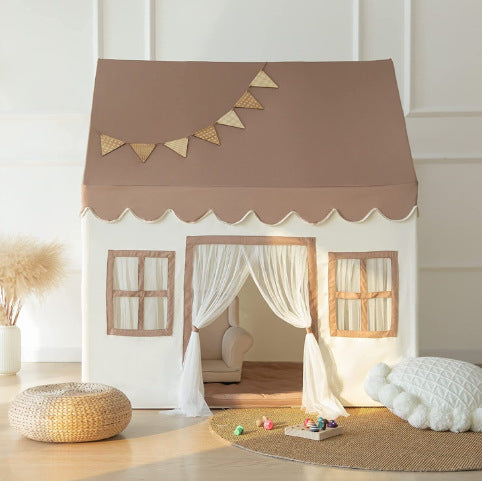 Little LuBan® Castle Sanctuary - Premium Peach-Skin Artisan Den 小鲁班® 城堡避风港 - 高级桃皮绒匠心密室