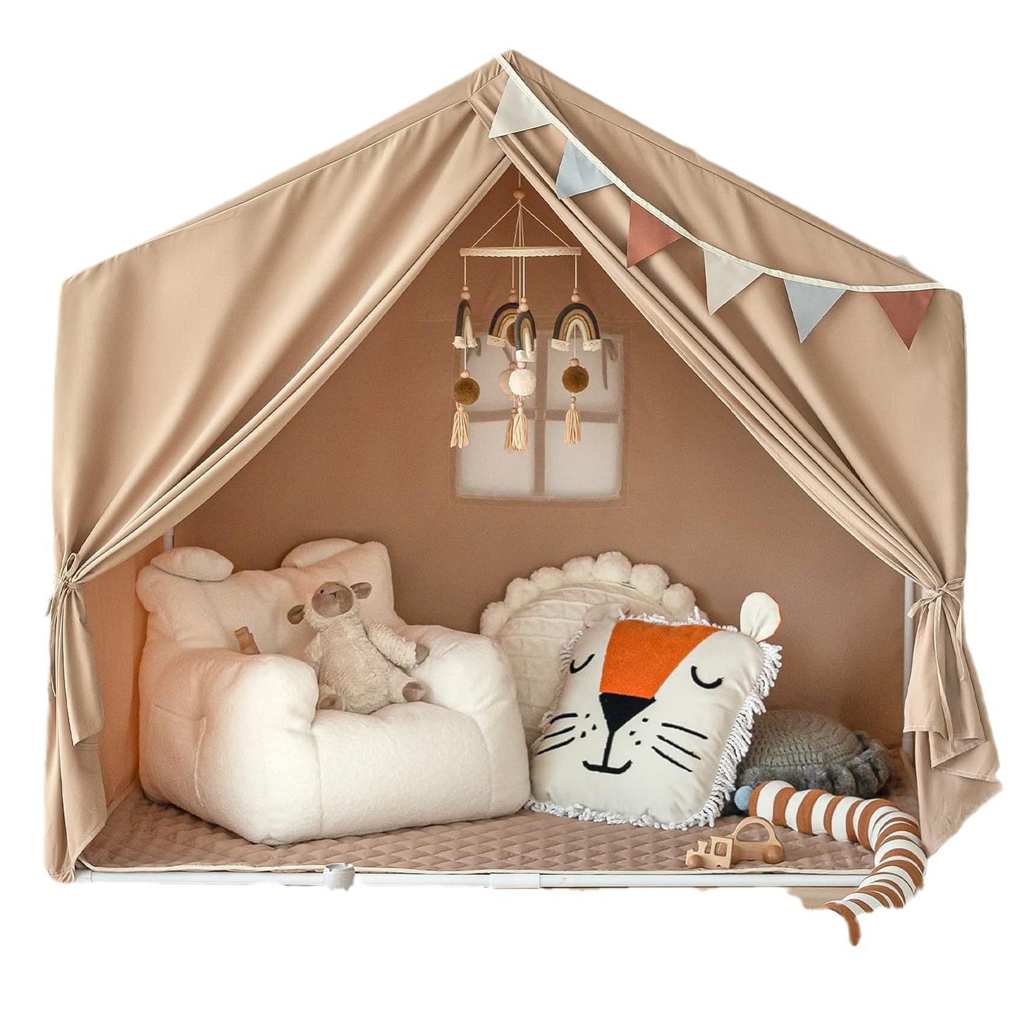 Little LuBan® Explorer's Retreat - Premium All-Season Den 小鲁班® 探险家营地 - 全季通用高级游戏屋