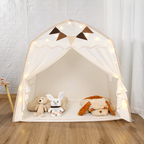 Portable Foldable Kids Play Tent Indoor Outdoor Children Playhouse Toy for Backyard and Bedroom