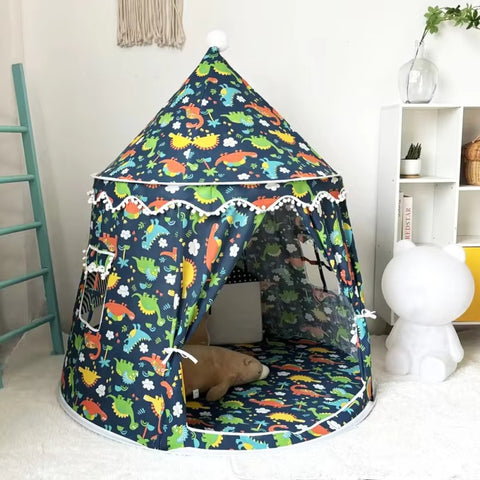 Wholesale Cartoon Dinosaur Kids Sleeping Tent 105cm Children Playhouse