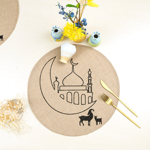 Wholesale Ramadan Eid Islamic Table Placemat Set