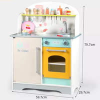 Wholesale Wooden Kitchen Pretend Play Cooking Toy Preschool Kids Role Play Set