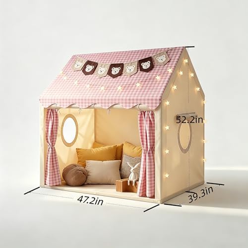 Kids Play Tent with Star Lights and Carry Bag